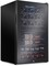 Ivation 43-Bottle Wine Cooler, Dual Zone Compact Freestanding Wine Fridge with Lock